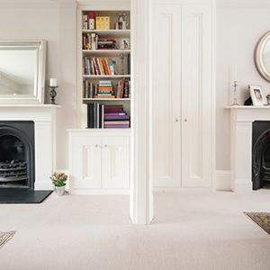 Victorian alcove cabinets in adjacent rooms